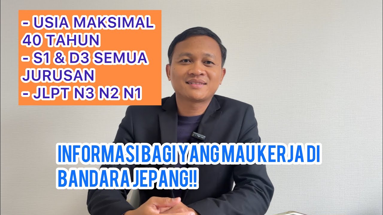 INFORMASI UNTUK KERJA DI BANDARA JEPANG