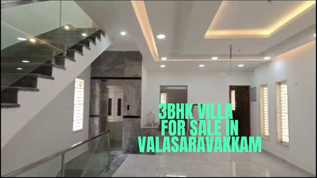 3BHK Independent #villa for sale in #valasaravakkam #home #chennai #luxuryhouse Contact 8807291899