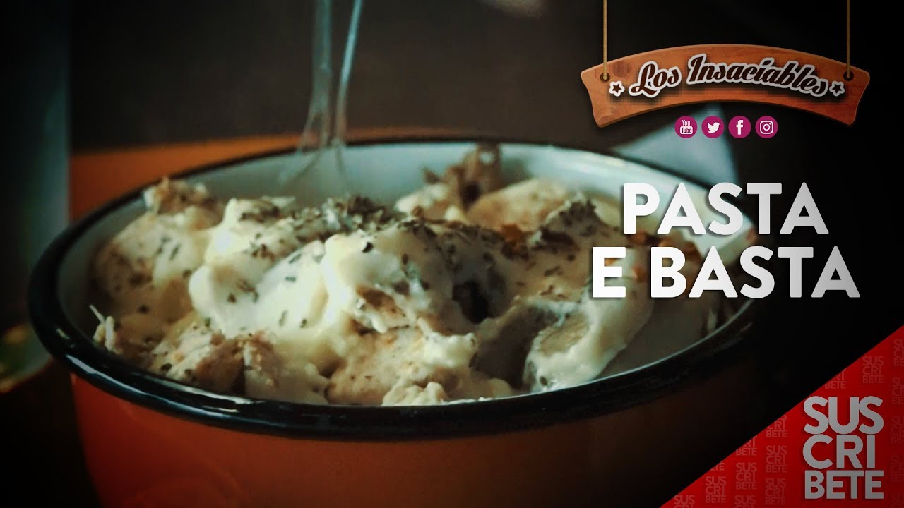 La pasta es suficiente para almorzar? - Pasta e basta. Los insaciables