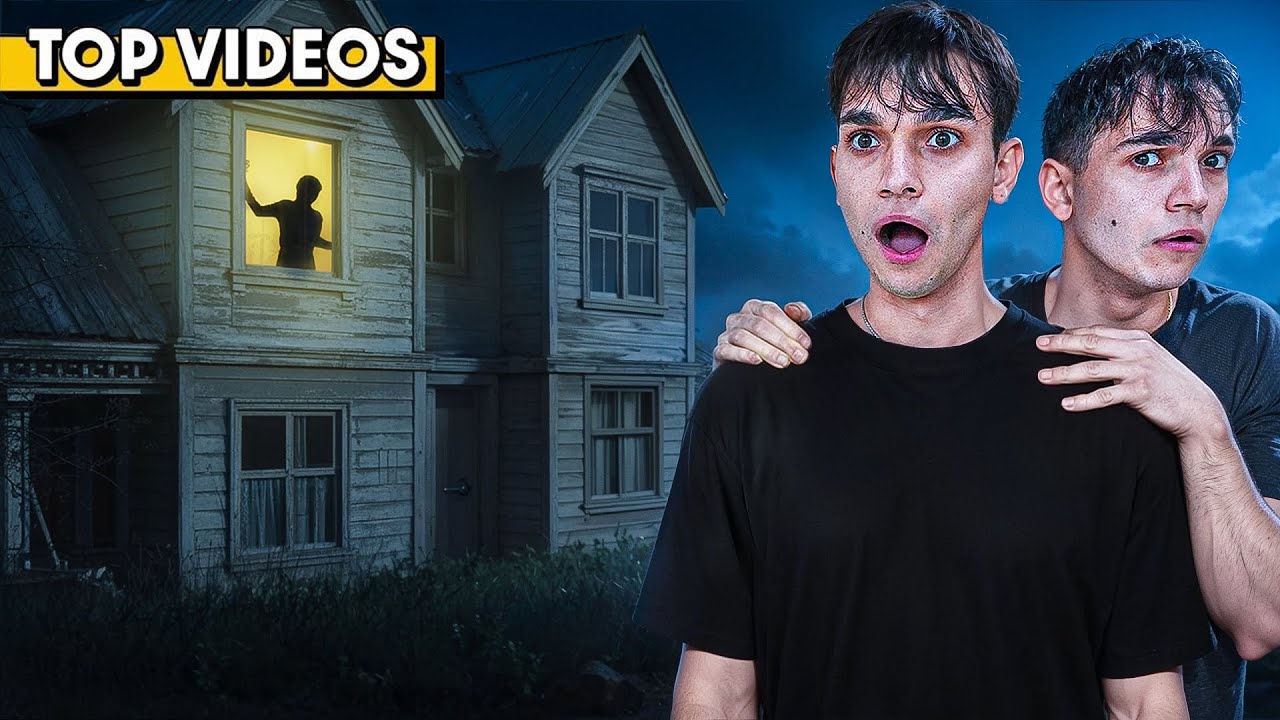 24 HOURS IN COMPLETE DARKNESS | Lucas and Marcus
