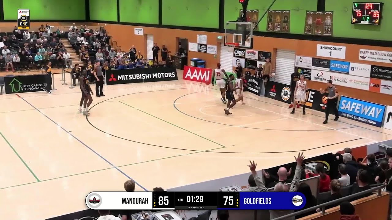 Lachlan Bertram with 25 Points vs. Goldfields