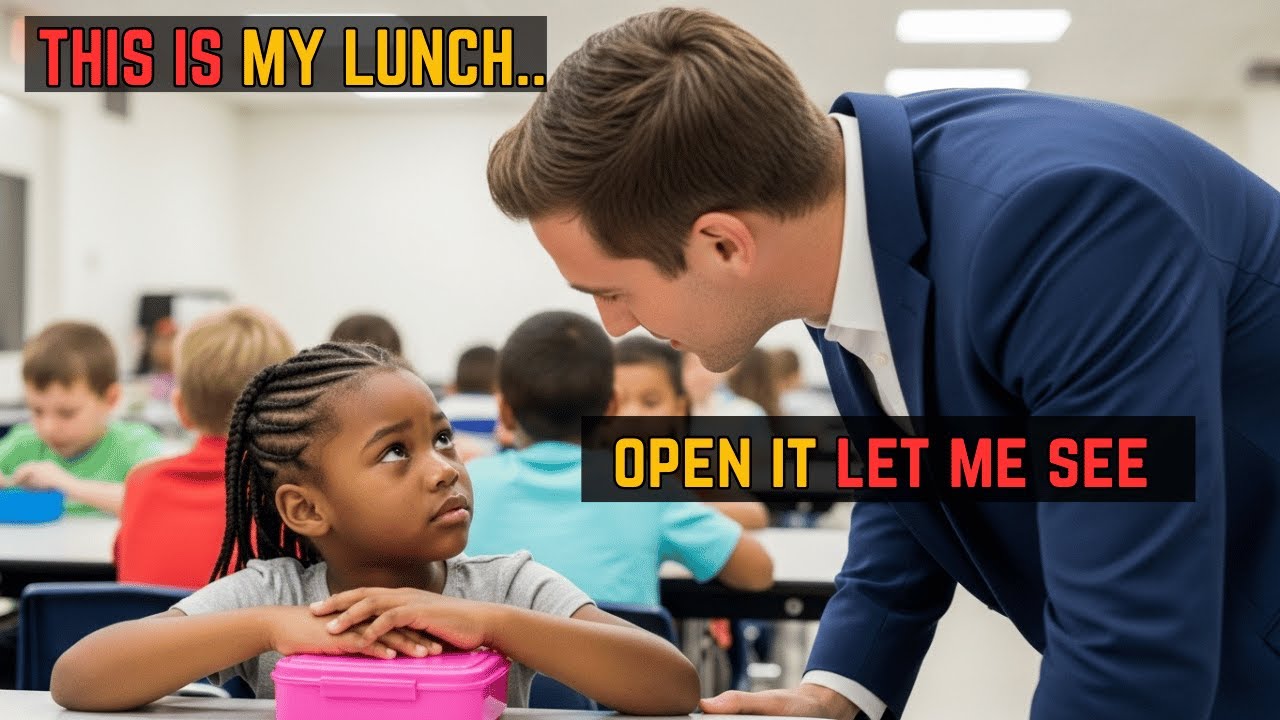 Billionaire Saw a Little Girl’s Empty Lunchbox — What He Found Inside Brought Him to Tears.