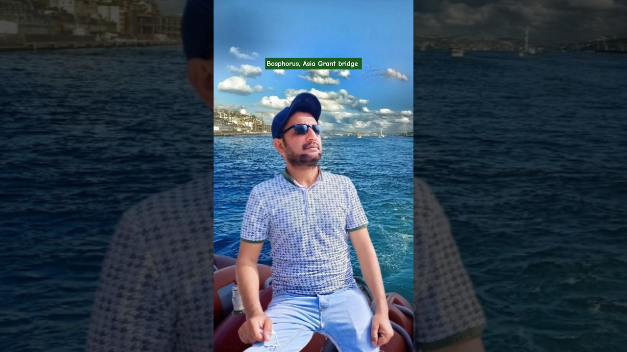 Moving towards bosphours bridge turkey/turkey basafors pul ki taraf safar#bosphorus #trendingshorts