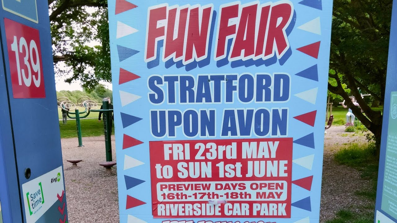 Bob Wilsons funfair Stratford upon Avon 25/5/2025 Wonderland