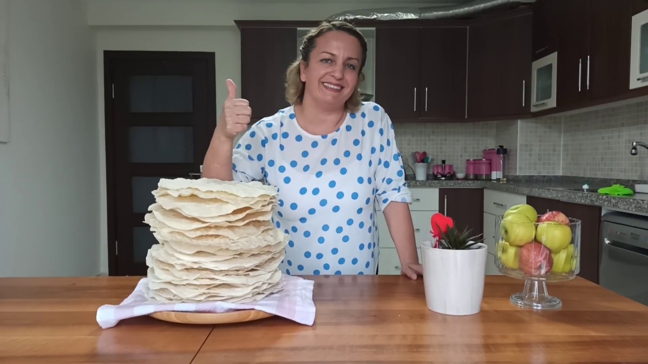 Yufka Tarifi | Ramazan Yufkası Tarifi |Un, Su, Tuz ile Yapılan Yufka| Ev Yapımı Böreklik Yufka