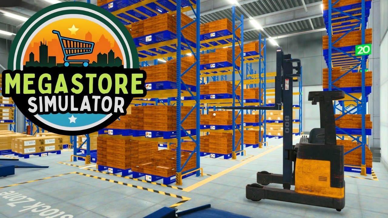 I Can Finally Reach the Top Shelves! | Megastore Simulator | Part 9