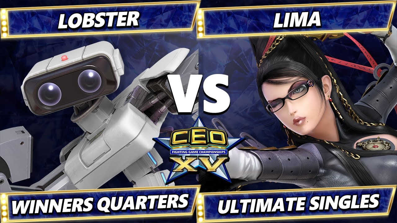 CEO 2025 - lobster (ROB) Vs. Lima (Bayonetta) Smash Ultimate - SSBU