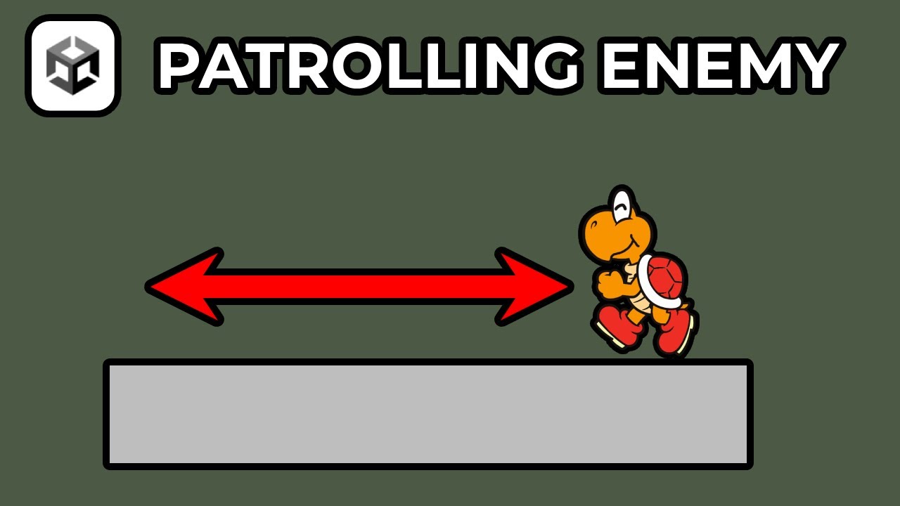 How To Make Enemy Patrol AI In Unity 6 (2D Platformer)