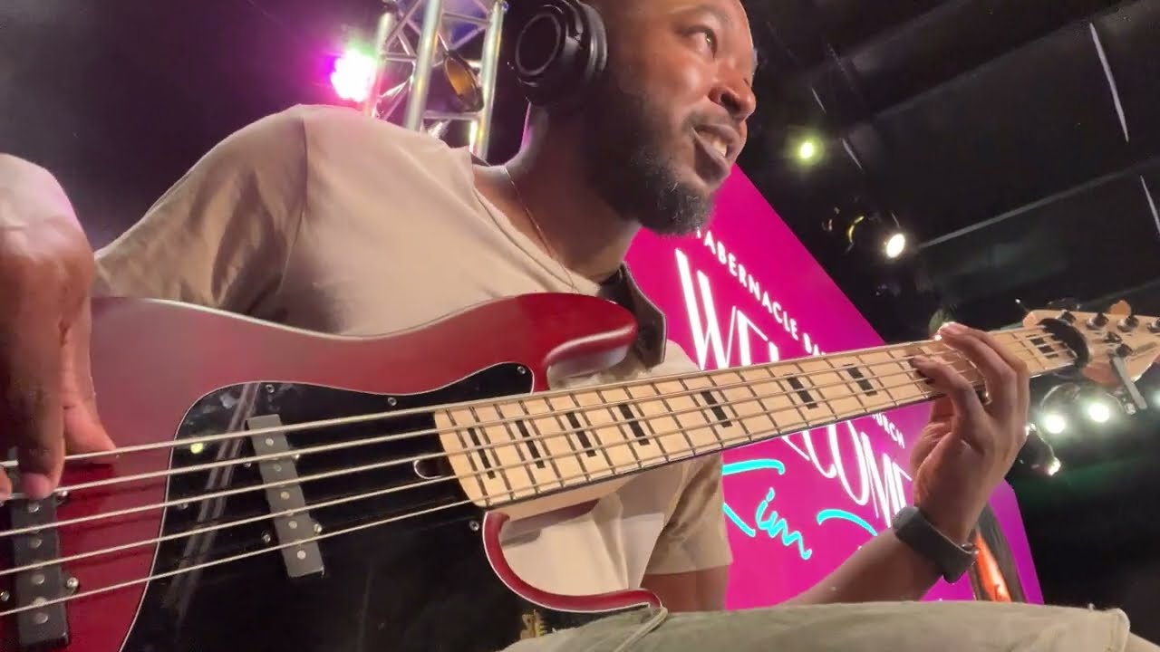 Thank you Lord Walter | Hawkins bass cover | ft Kim Burrell | Ryan Johnson on Bass
