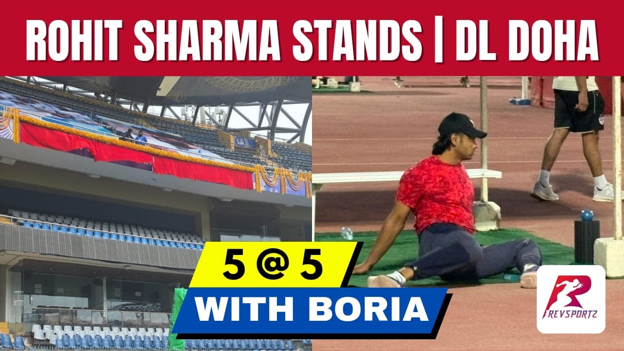 5@5: Rohit Sharma Stand Opening at Wankhede | Build-up to Doha DL | Ground Report | LIVE