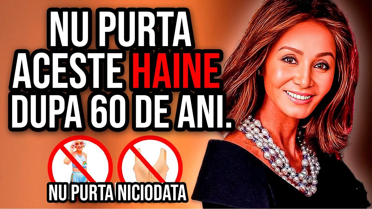 9 Ținute pe care TREBUIE să Incetezi să le Porți dupa 60 de Ani!