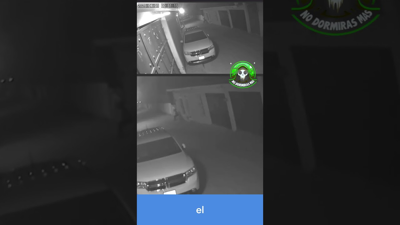 Aterrador: una c&aacute;mara de seguridad capt&oacute; un fantasma a caballo &iquest;era el Charro Negro? #paranormal
