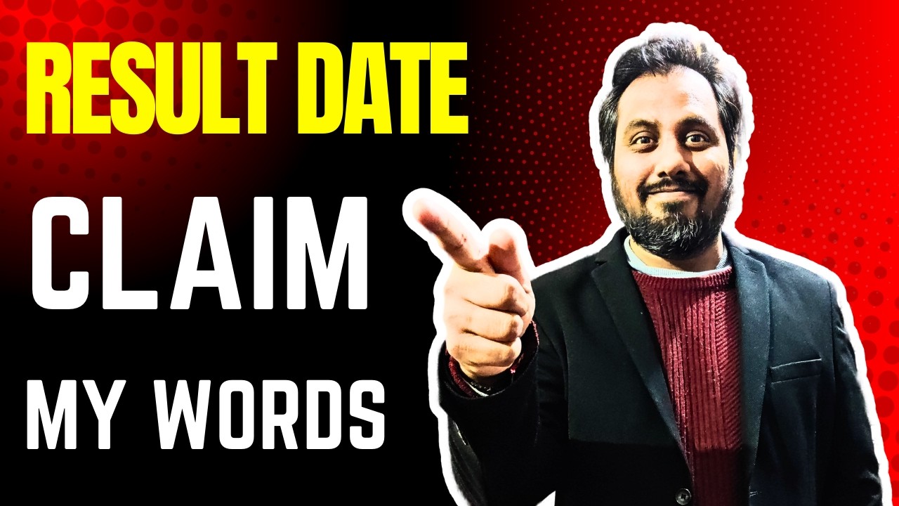 |CA Result date Claim ? My Word On ICAI Jan 26 CA result Date|