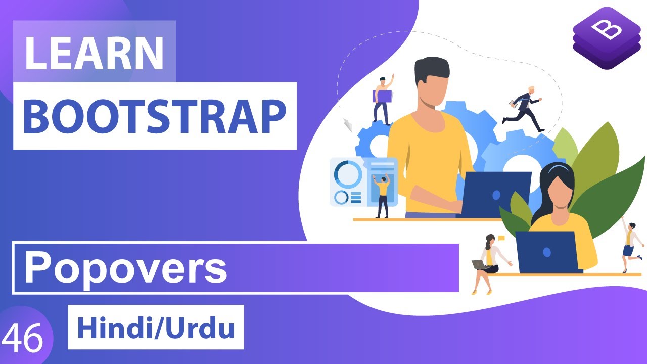 Bootstrap Popover Plugin Tutorial in Hindi / Urdu
