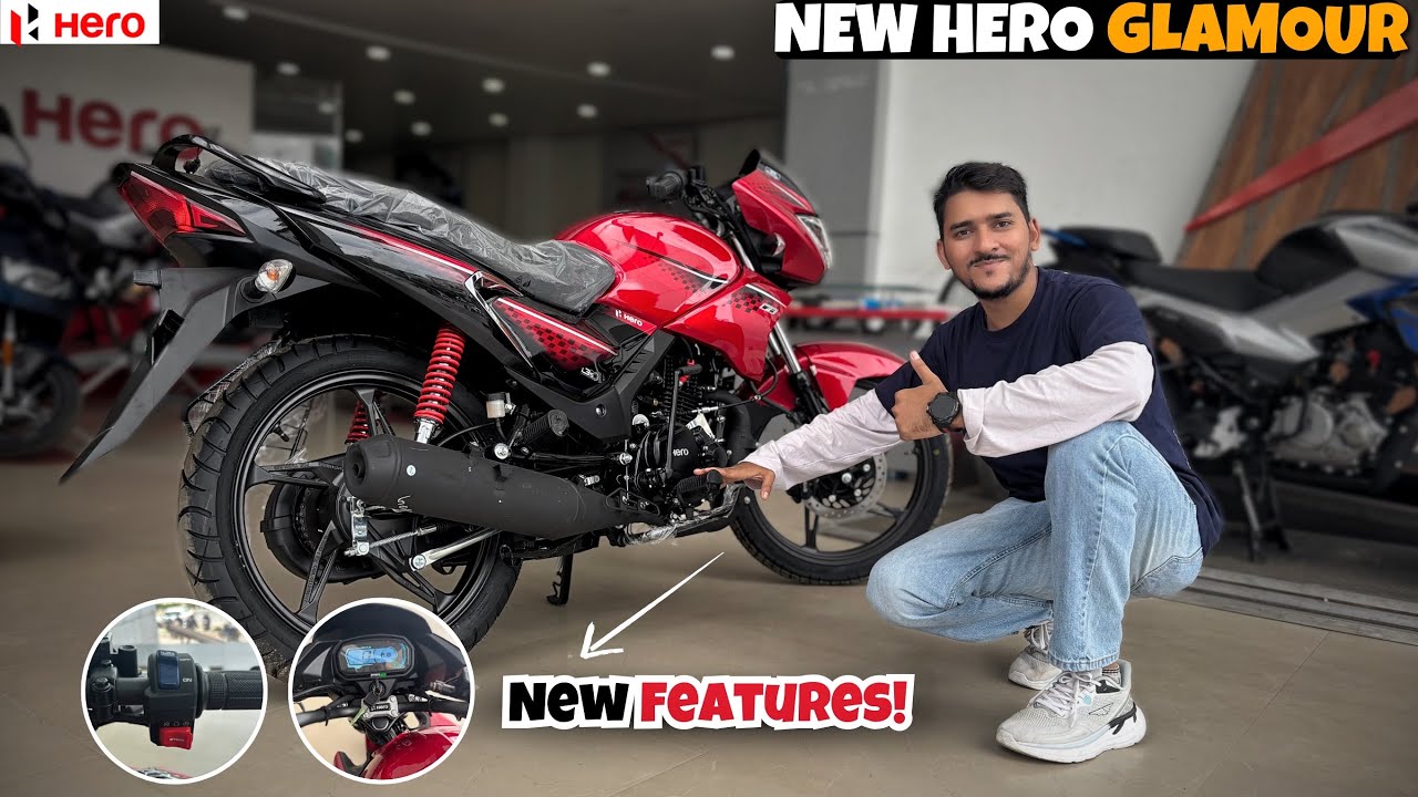 New Hero Glamour OG 125 New Model 2025 |🔥New Features, Mileage, On Road Price?? @BikesHunt