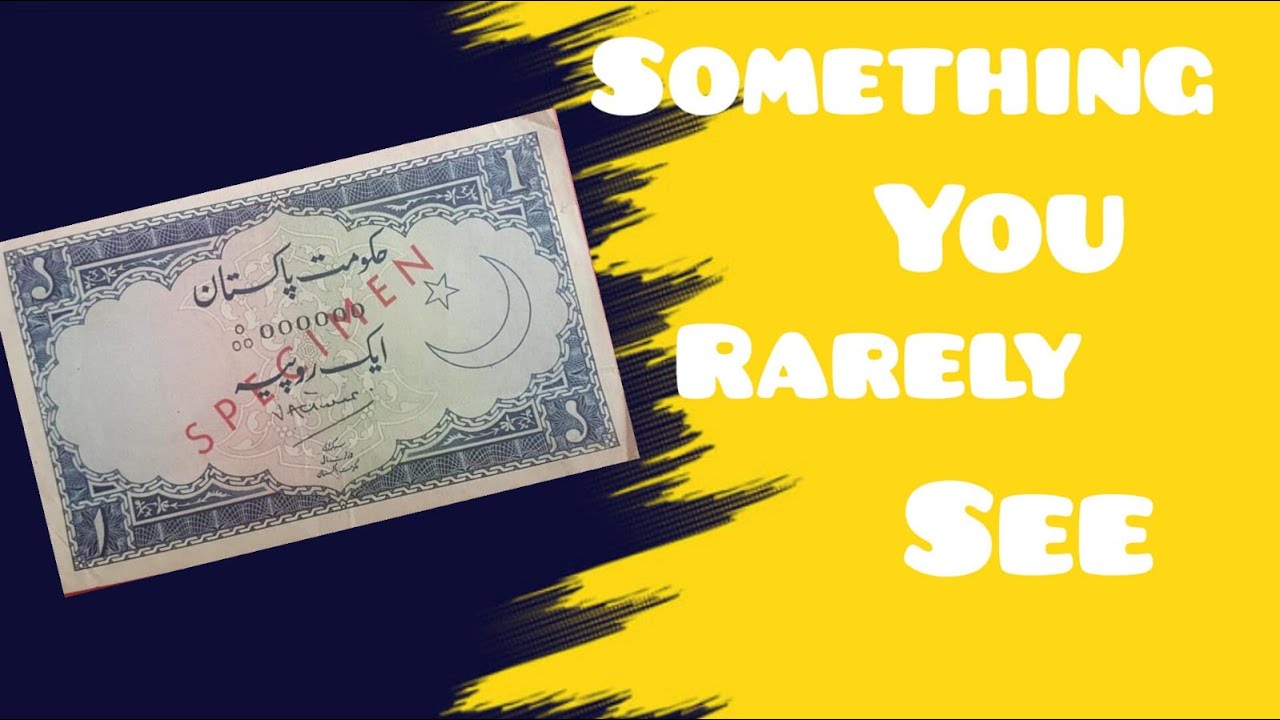 Specimen Bank Notes - Something you RARELY see