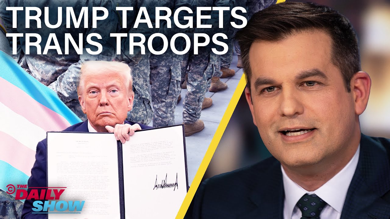 Trump Orders Trans Military Ban & Pardoned Jan 6ers Are in Legal Trouble… Again | The Daily Show
