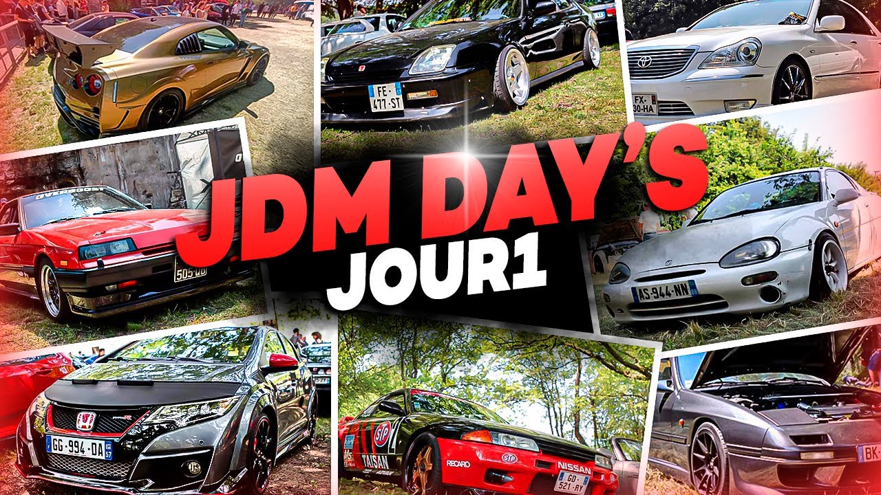 UN CONCENTRÉ DE VOITURE JAPONAISE (JDM DAY'S 2023 JOUR 1)