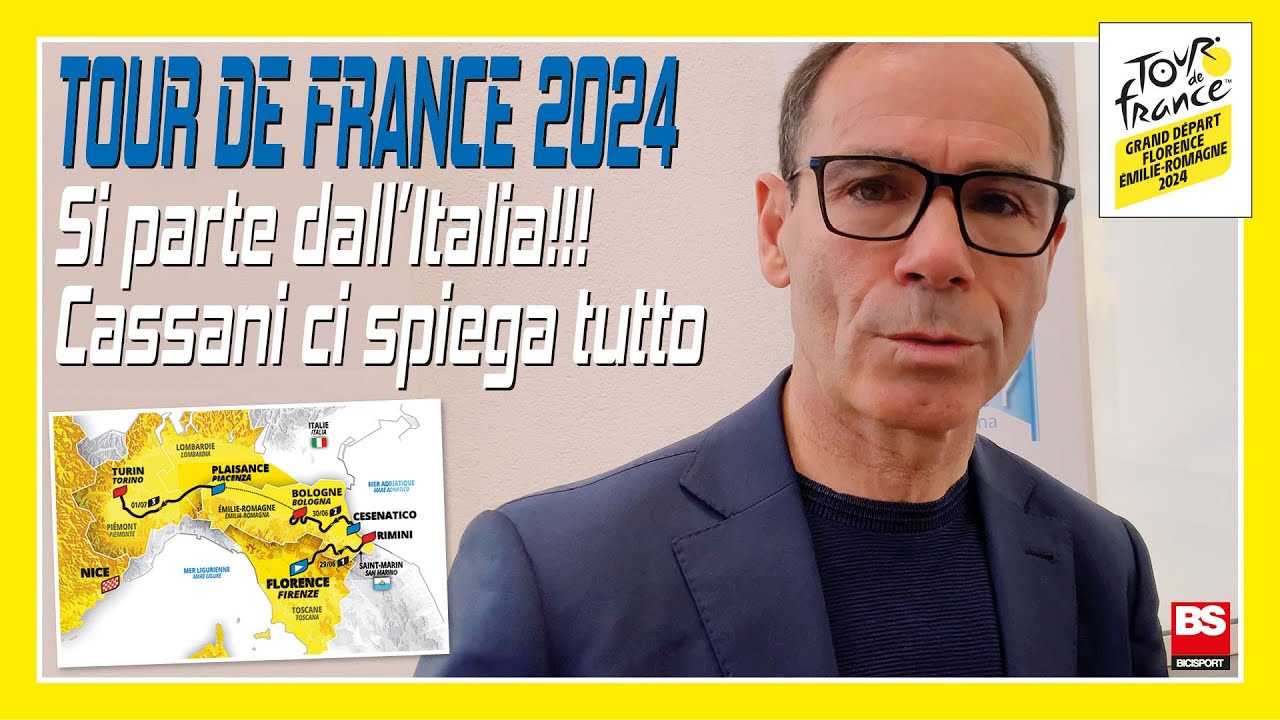 Tour 2024, Grand Départ in Italia / Cassani: «E adesso sogno ancora di più»