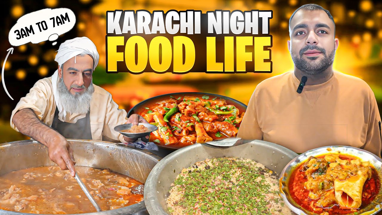From 3 AM to 7 AM | Exploring Karachi's Best Night Food Spots !