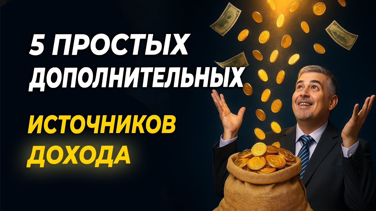 Как создать несколько источников дохода: 5 способов, которые реально работают