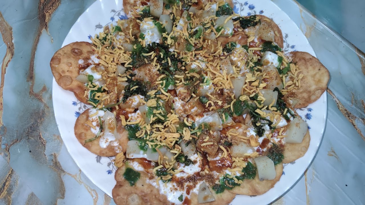 পাপড়ি চাট। #street Food #delicious #evening snacks#recipe.