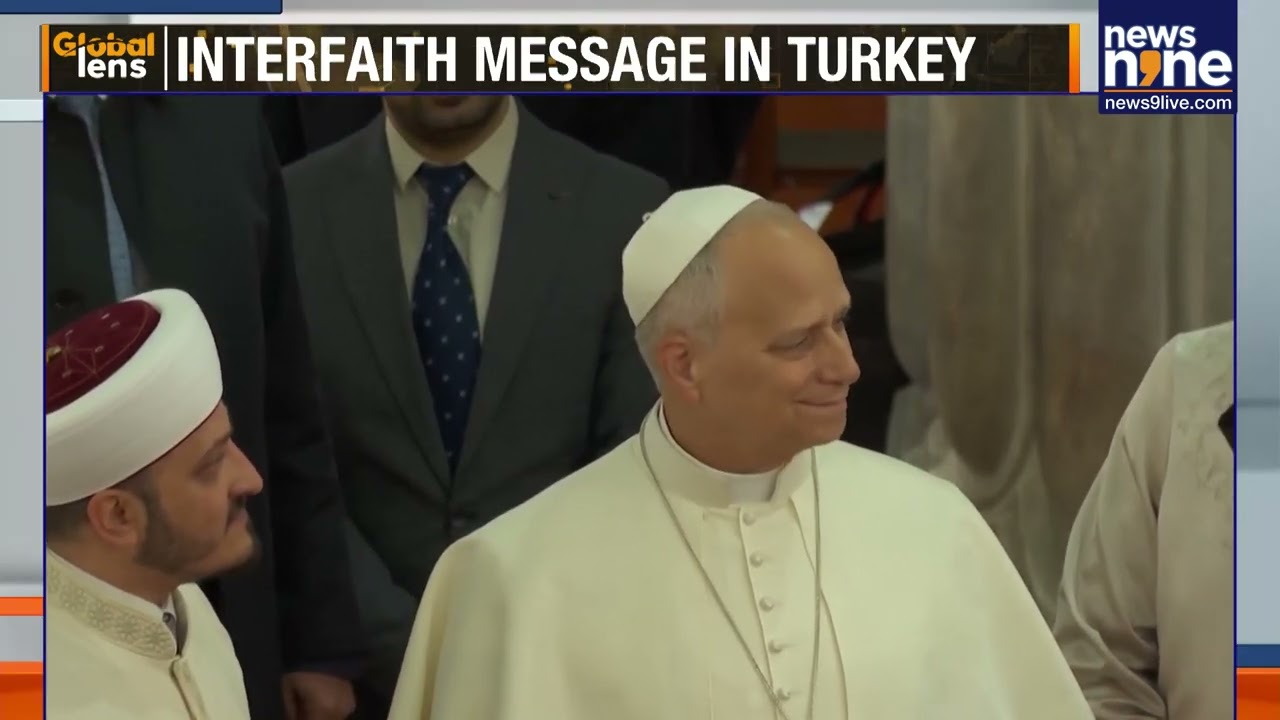 Pope Visits Istanbul’s Blue Mosque | Historic Interfaith Gesture During Turkey Tour