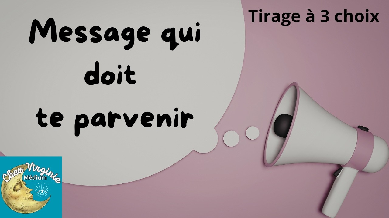 ✉️Message qui doit te parvenir ✉️#tirageachoix #tarot #voyance #guidance #medium
