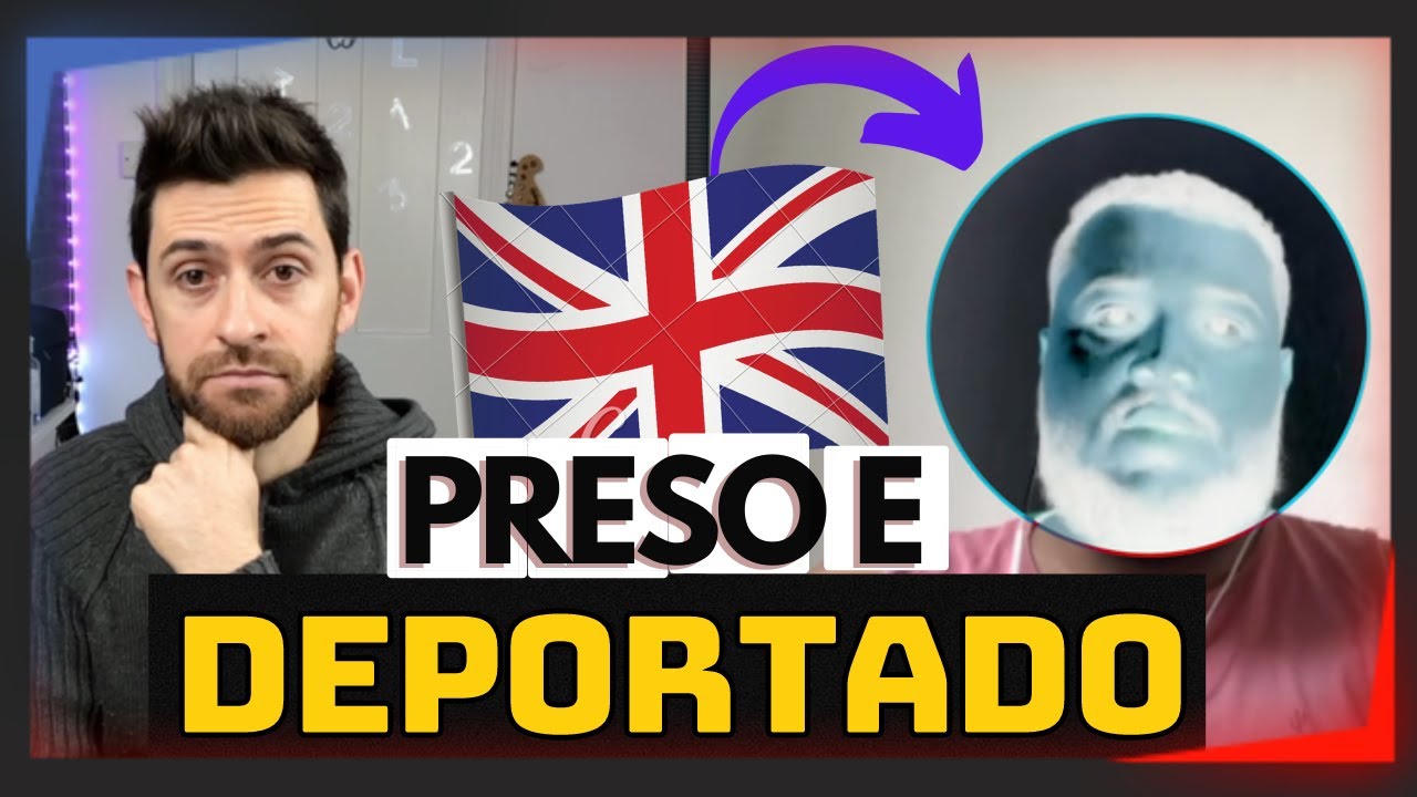 brasileiro é preso pela imigração da inglaterra - ( LONDRES )