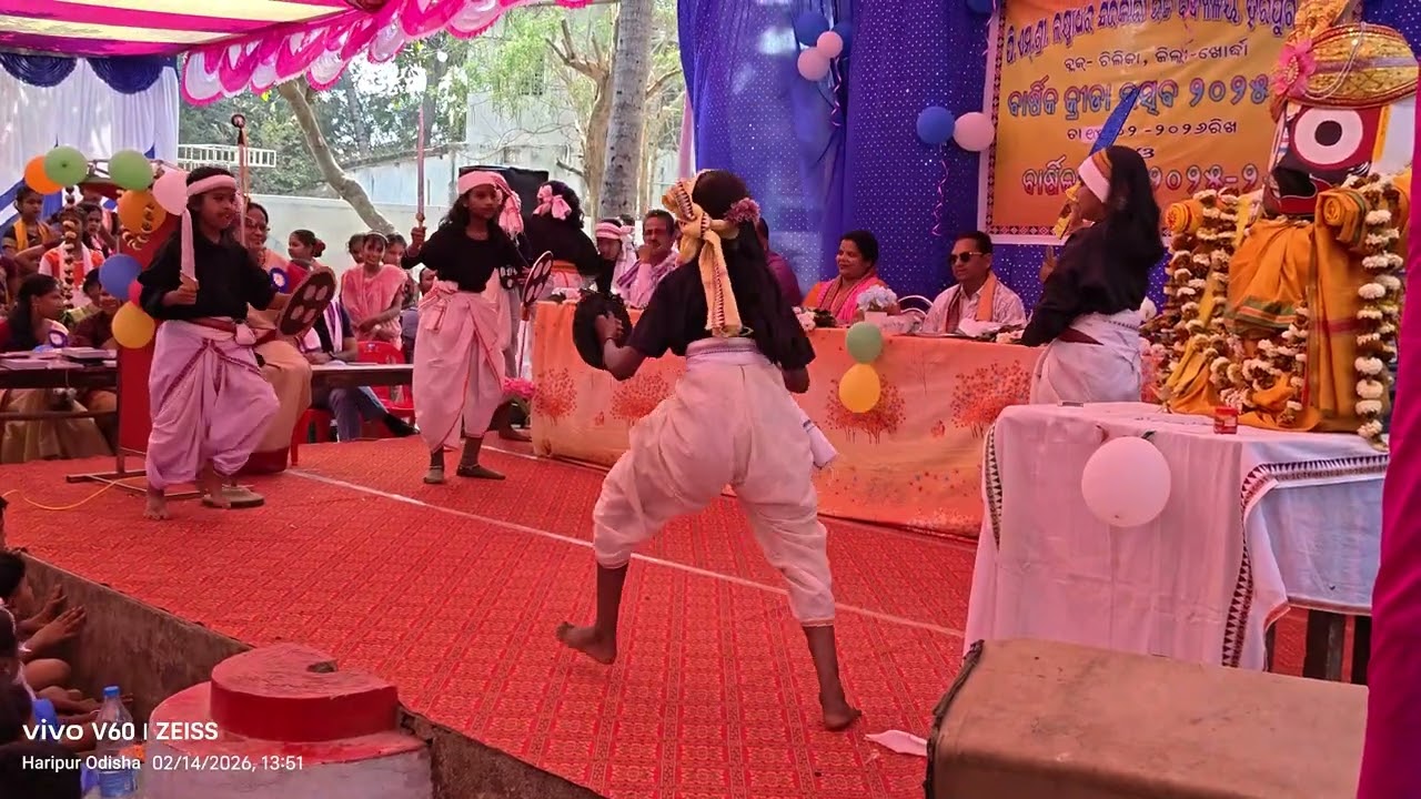 Paika Nritya at my School Function 