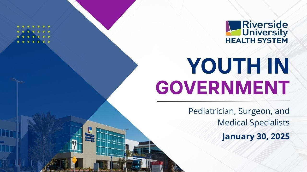 Youth in Government at RUHS: Pediatrician, Surgeon, and Medical Specialists
