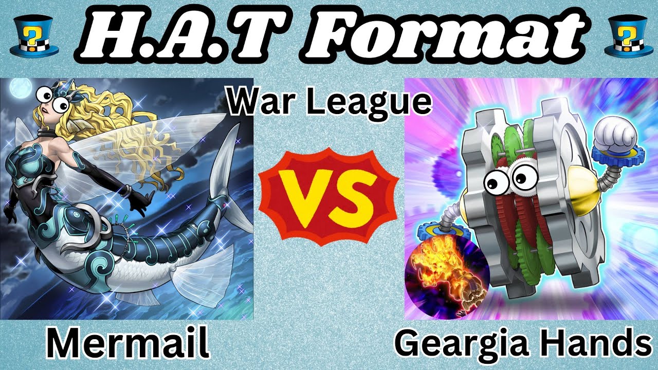 Mermail Vs Geargia Hands! | HAT Format Replay Review! | Yu-Gi-Oh! April 2014 Banlist