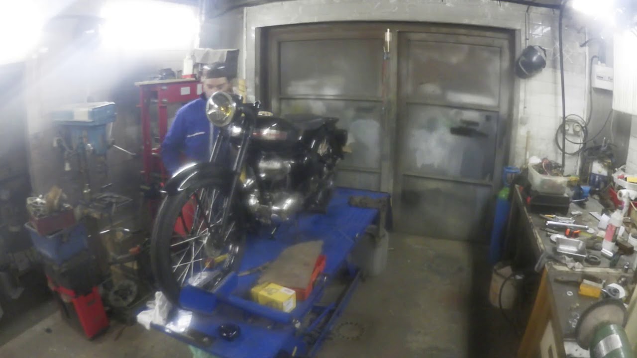 Terrot ETM 1953 Premier redémarrage après restauration