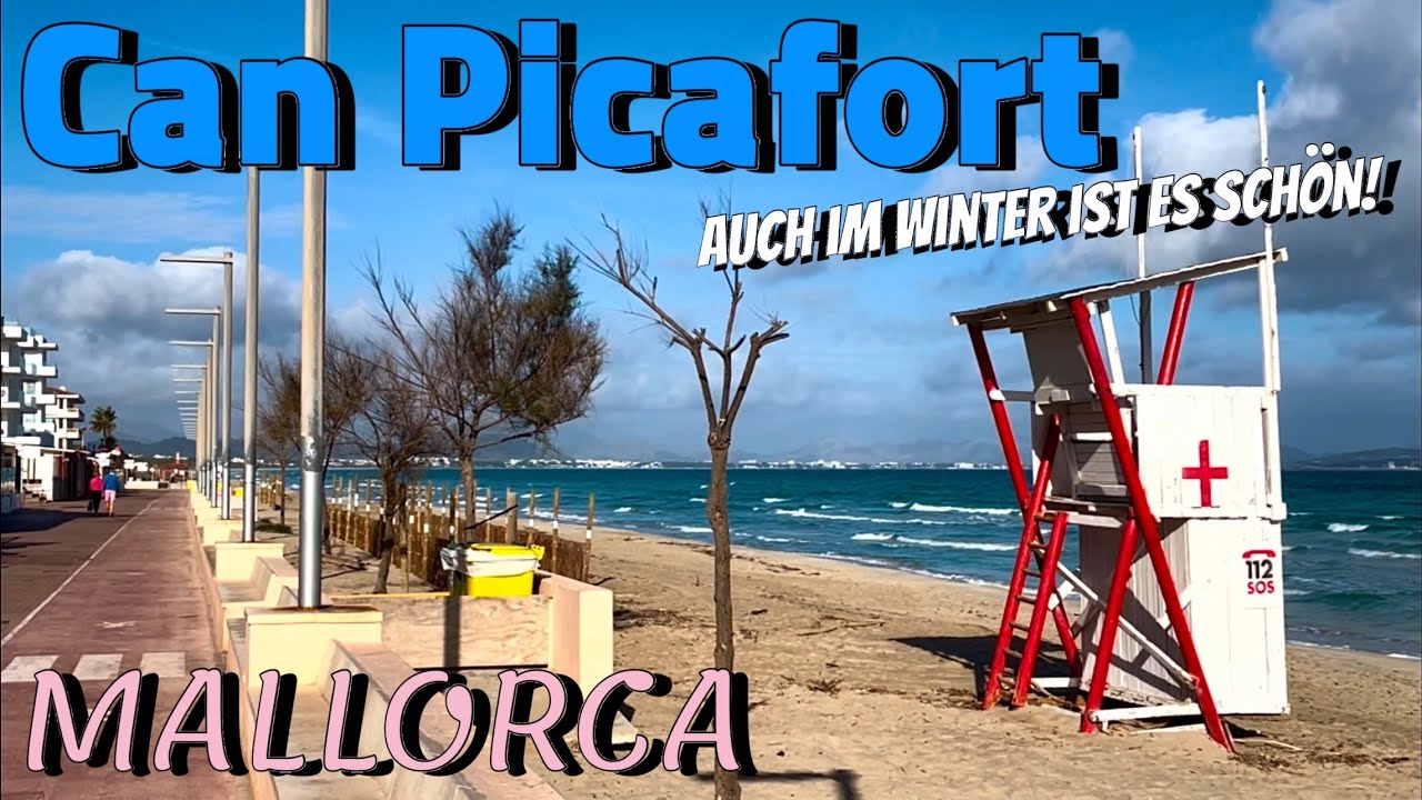 Can Picafort🌴🏖️MALLORCA island New SHOPPING🩵BEACH🩵BAUSTELLE 🇪🇸spain #mallorca #travel #vlog