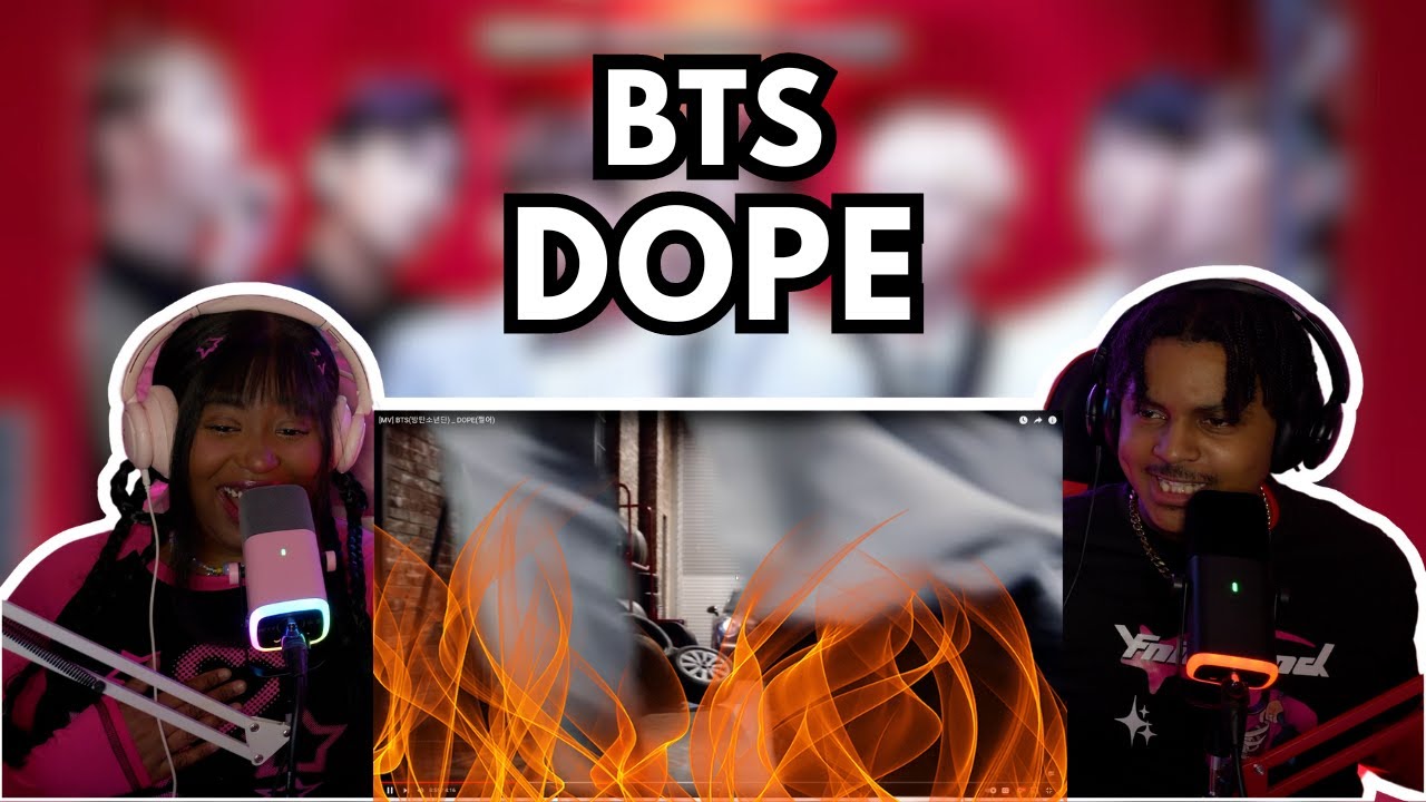 We React To BTS - DOPE For The First Time! 🔥