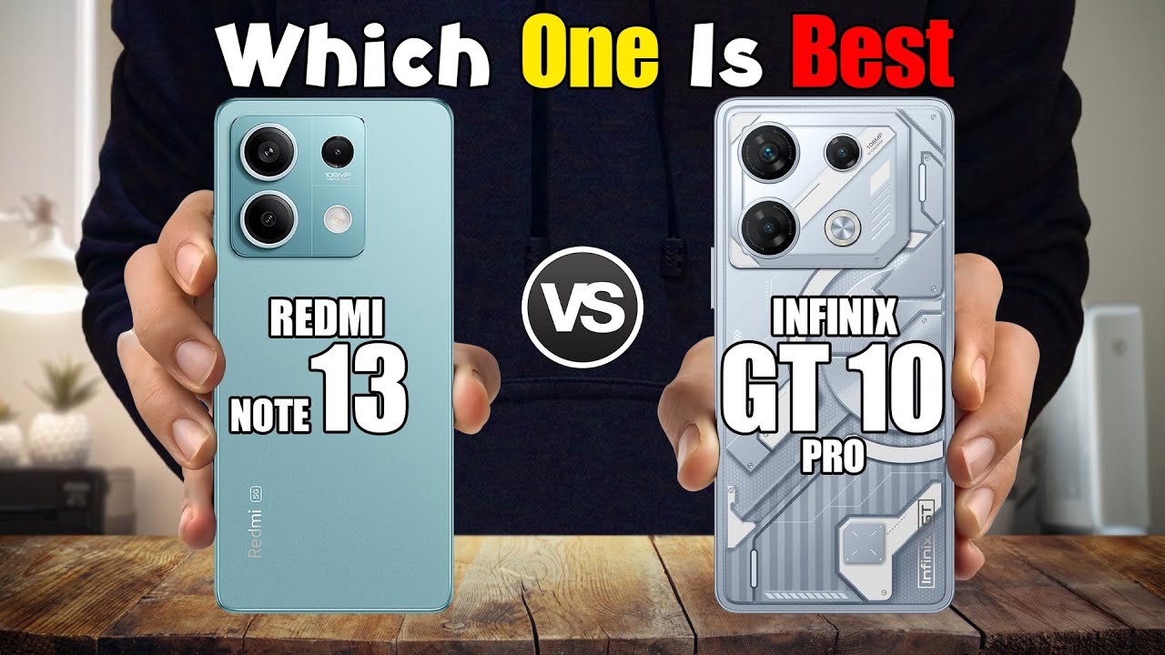 XIAOMI REDMI NOTE 13 5G vs INFINIX GT 10 PRO