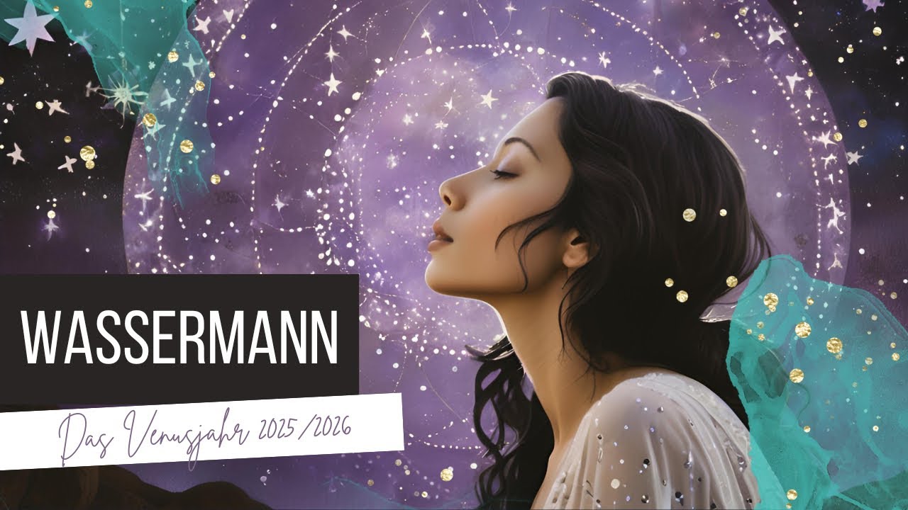 WASSERMANN ♒️ Ausgleich! Dein Weg in die Fülle 💝 | Das Venusjahr 2025/2026 • Tarot • Astrologie
