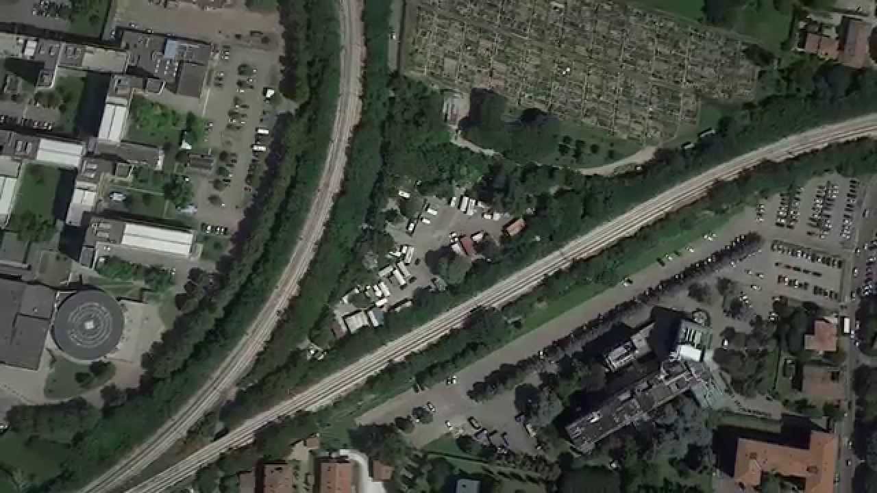 Il campo sinto di via Erbosa a Bologna