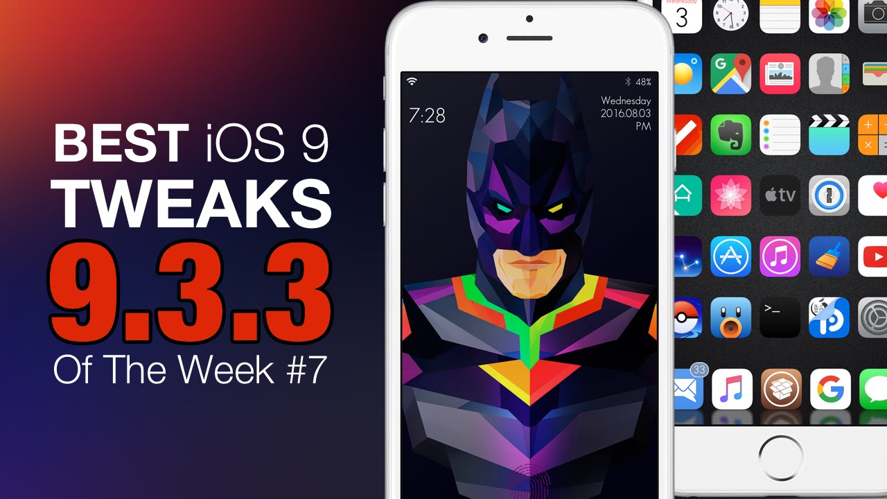 The Best iOS 9.3.3 TWEAKS Of The Week #7 2016 iPhone - iPod Touch - Jailbreak