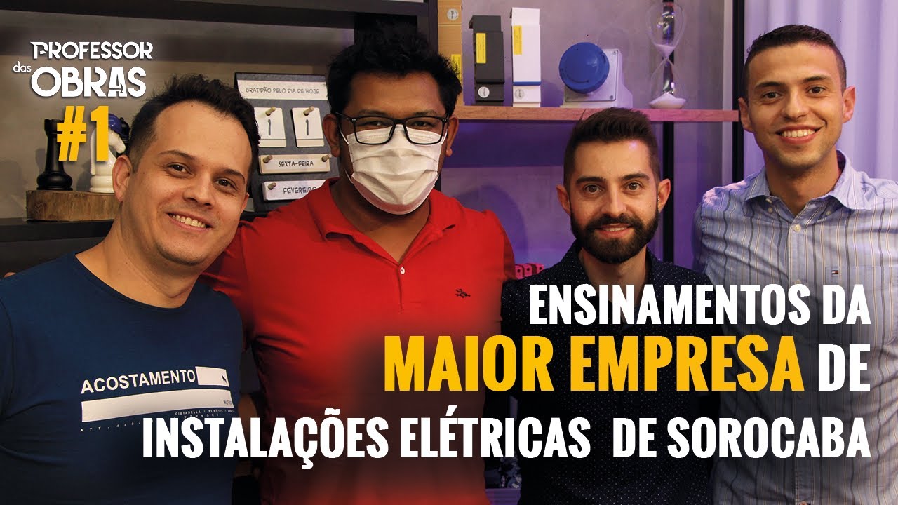 ENSINAMENTOS DA MAIOR EMPRESA DE PROJETOS DE INSTALAÇÕES ELÉTRICAS DE SOROCABA - PDO #001