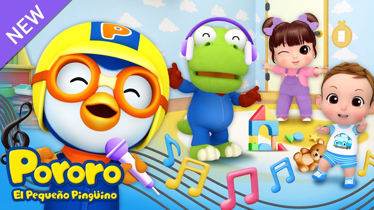 🛁Hábitos Divertidos con Pororo | Canciones Infantiles y Rutinas para Niños | Pororo Spanish