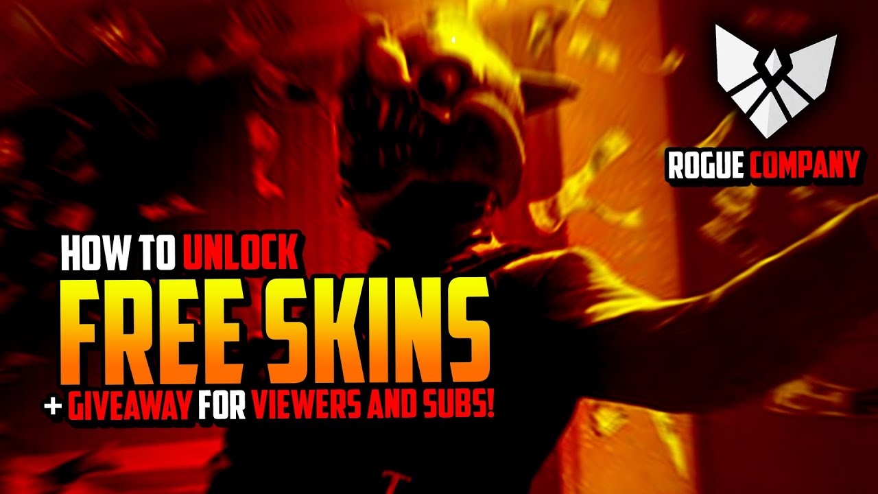 Unlock These Skins FOR FREE in Rogue Company + GIVEAWAY!