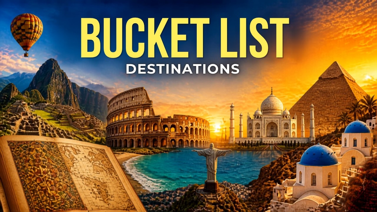 10 BEST BUCKET LIST Destinations to Visit in 2026! 🌍✈️
