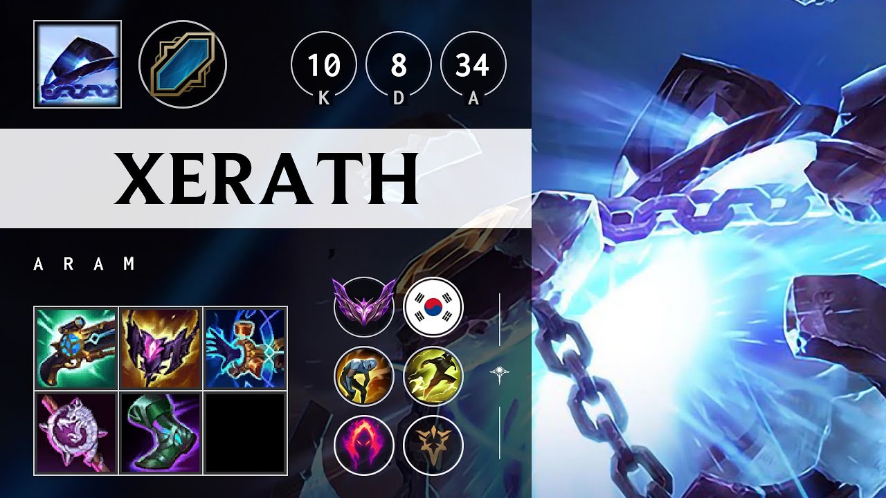Xerath ARAM - KR Master Patch 25.16