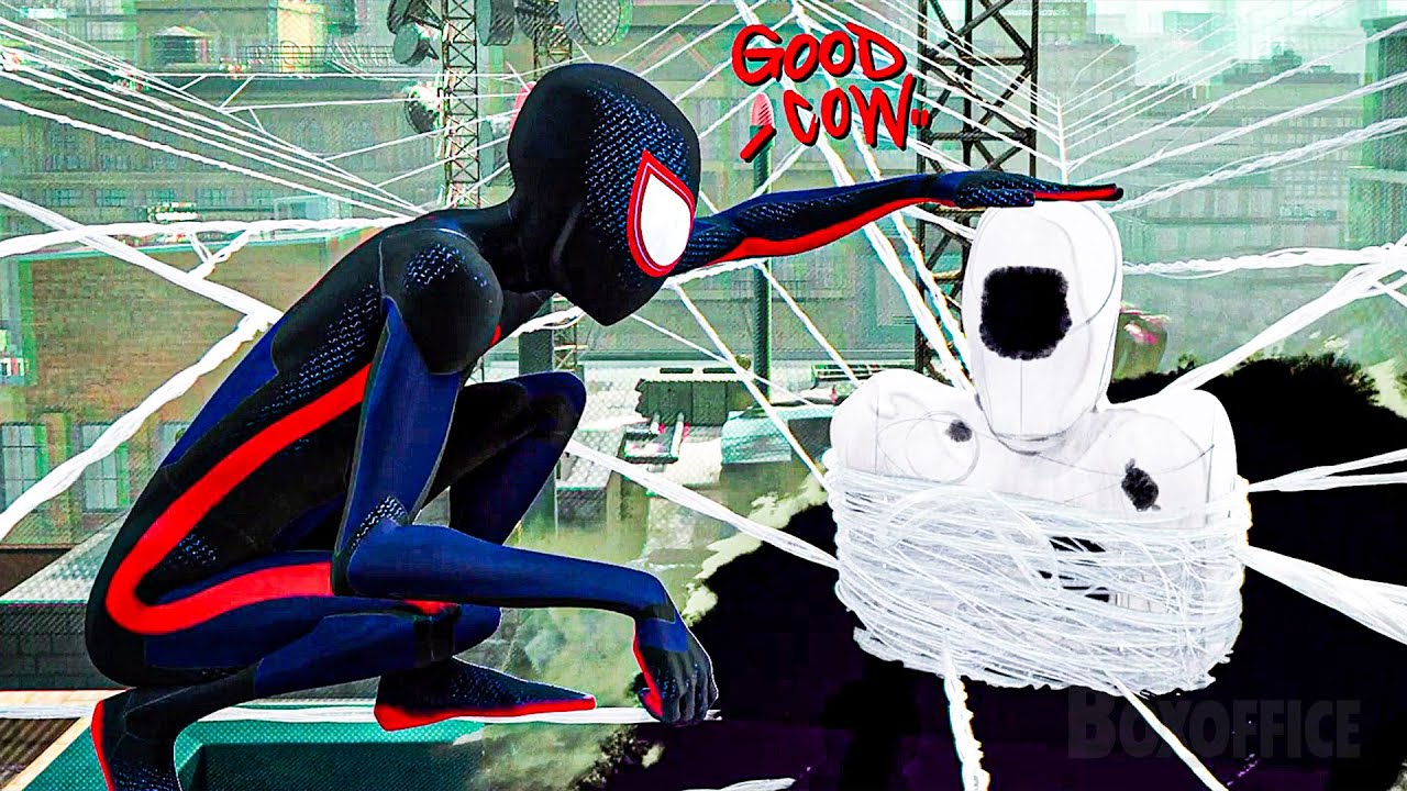 Miles Morales VS La Macchia | Spider-Man: Across the Spider-Verse | Clip in Italiano