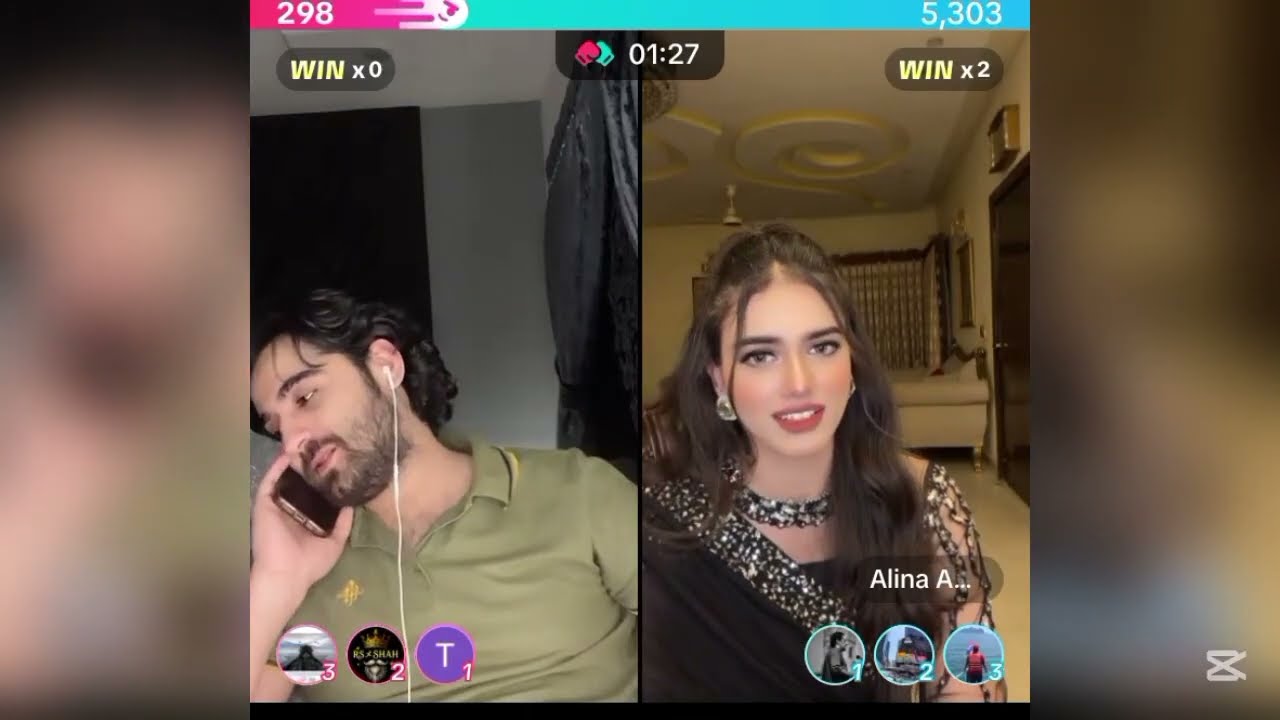 Alina Amir and Umer Butt Live Tiktok Video ✨️| Umer & Alina Tiktok Live Full Video 😍