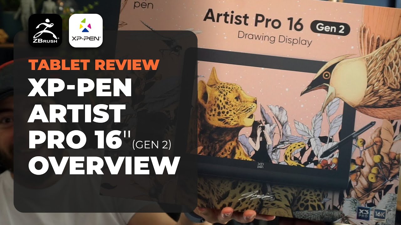 XP-Pen tablet review Artist Pro 16