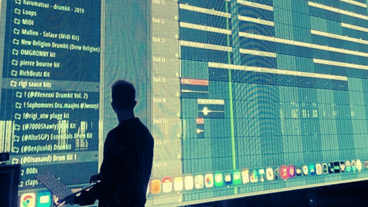 Electronic Trap Beat on FL STUDIO