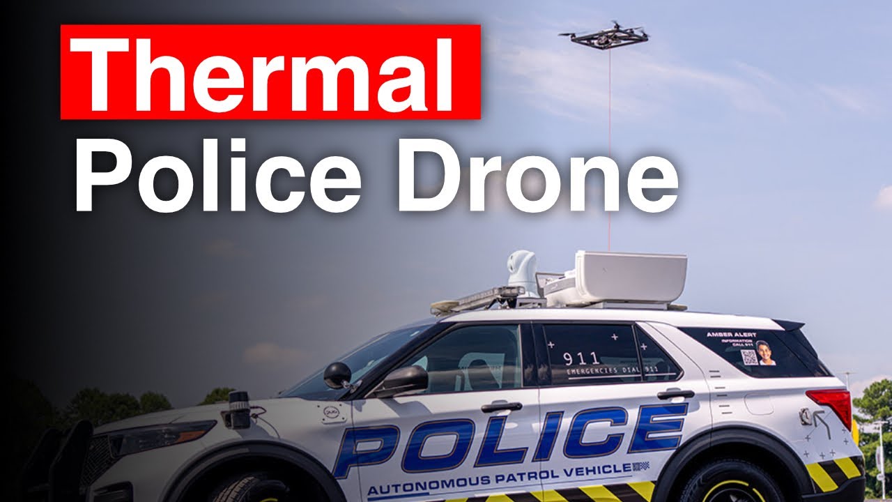 Police Can See Into Your Home - New Autonomous Patrol Car 