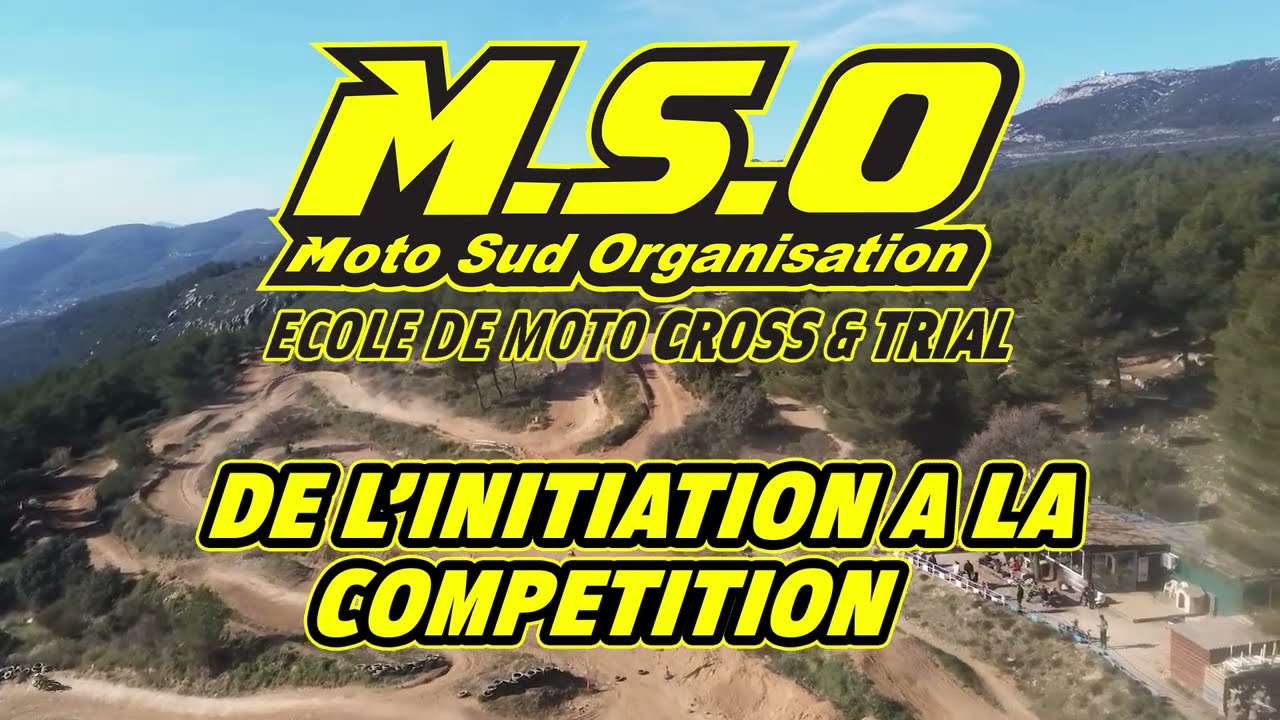 Présentation de l'école de motocross - Association MSO